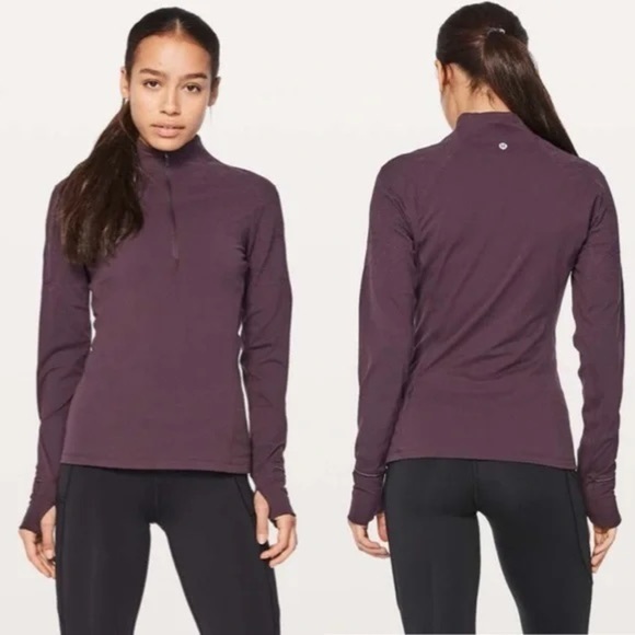 lululemon athletica Sweaters - Lululemon Toasty Tech  1/2 zip sweater - women’s 6